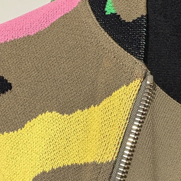 Valentino Multicolor Camouflage Jacket. Size M - Picture 8 of 9